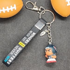 🏈 NFL TEXANS # 10 MILLS TEENYMATES CUSTOM KEYCHAIN